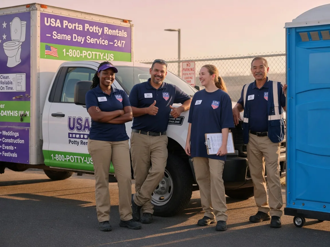 Porta Potty Rental company in Beaumont, CA